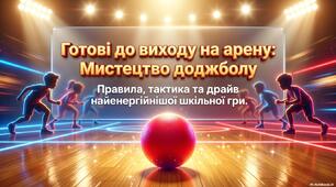 ДОДЖБОЛ. Правила гри. Презентація