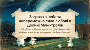 5 клас НУШ. Туве Янсон. "Комета прилітає". Утілення ідей  доброти, щирості, сімейних цінностей