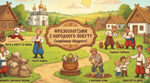 Фразеологізми з народного побуту: Скарбниця мудрості»