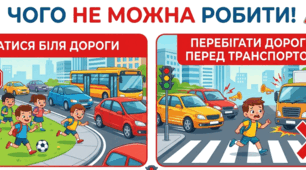 Інфографіка "Правила дорожнього руху"