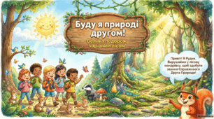 Урок позакласного читання "Буду Я природі другом"