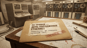 22 травня - День народження Ethernet