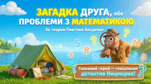 Ґжеґож Касдепке "ЗАГАДКА ДРУГА, АБО ПРОБЛЕМИ З МАТЕМАТИКОЮ"(Вашуленко О. В. " Українська мова та читання". Ч.2 ст. 159 - 160