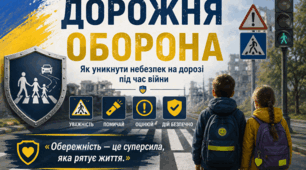 «ДОРОЖНЯ ОБОРОНА: як уникнути небезпек на дорозі під час війни» Презентація+сценарій