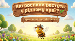 Презентація з ЯДС для 1 класу «Які рослини ростуть у рідному краї?»