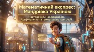 Повторення. Послідовності. Арифметична і геометрична прогресії