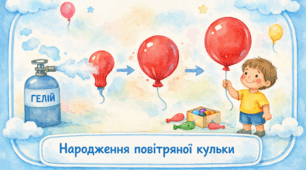 Проєкт "Як з’являється повітряна кулька"