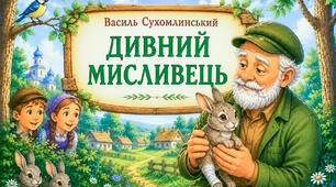 Ілюстроване оповідання Василя Сухомлинського «Дивний мисливець»