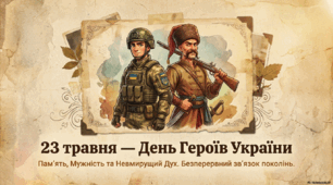 Презентація «День Героїв України: Пам'ять, Мужність та Невмирущий Дух». 23 травня - День Героїв України