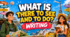 What is there to see and to do? Writing