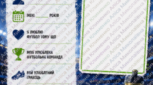 Портфоліо спортивне: футбол