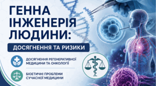 Матеріал до уроку. Відеоподкаст. Генна інженерія людини: досягнення та ризики. Біоетичні проблеми сучасної медицини.