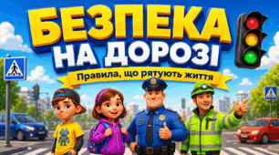 🚦 Новинка! Суперпрезентація «Безпека на дорозі»