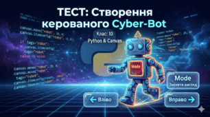 Практикум: Програмування ігрового персонажа на Canvas