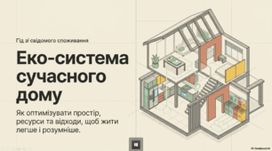 Свідоме споживання та екологічна відповідальність у цифровому світі. Еко-система сучасного дому.