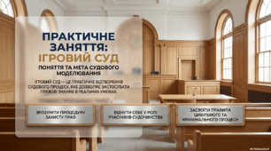 Практичне заняття. Ігровий суд