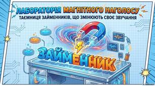 Наголошування займенників "Лабораторія магнітного наголосу" 6 клас НУШ.