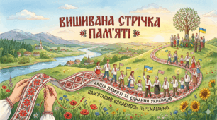 Сценарій до АКЦІЇ в ДЕНЬ ВИШИВАНКИ "Вишита стрічка пам'яті"