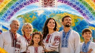 Сценарій  "20-річчя Дня вишиванки " з мультимедійним супроводом