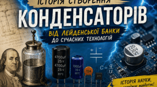 Історія створення конденсаторів