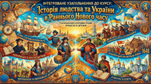 Інтегроване узагальнення до курсу. Історія людства та України в контексті Раннього Нового часу. 