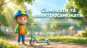 Презентація: Самокати та електросамокати: катаємось весело та безпечно