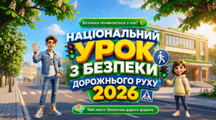 Урок безпеки дорожнього руху 2026 ПДР Презентація "Безпечна дорога додому"