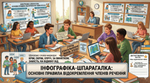 Презентація + конспект уроку  української мови у 8 класі "Узагальнення знань з теми «Відокремлені члени речення». Підготовка до діагностувальної роботи.