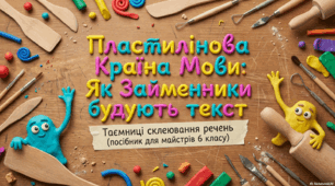 Презентація "Займенник як засіб зв'язку речень у тексті"
