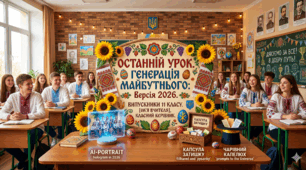 Сценарій останнього уроку + презентація «Генерація майбутнього: Версія 2026». Креативний сценарій останнього уроку в 11 (9) класі