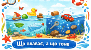 Проєкт "Що плаває, а що тоне"