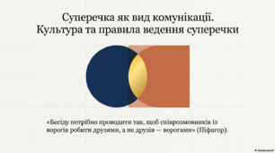 Презентація "Суперечка як вид комунікації. Правила ведення суперечки"