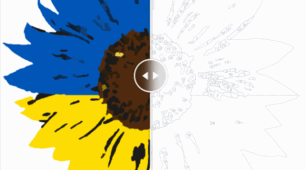 До Дня Вишиванки Розмальовка за номерами 19 малюнків різної складності