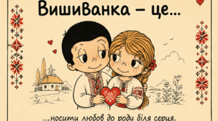 слайди презентація до Дня вишиванки в стилі love is...