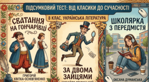 Контрольна робота з української літератури "Драматургія 19 століття"_8 клас