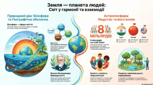 Комплексна діагностувальна робота з тем «Біосфера - простір існування живих організмів», «Природні комплекси - різні обличчя планети», «Антропосфера - середовище життя людей».