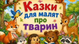 💖 Казки для малят про тварин