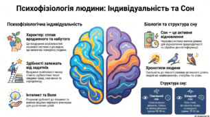 Психофізіологічні особливості індивідуальності людини. Сон.