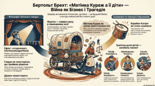 Бертольт Брехт "Матінка Кураж та її діти"