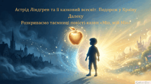 Астрід Ліндгґрен. «Міо, мій Міо» (фрагменти). Стислі відомості про авторку, коротка характеристика твору