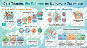 § 35. Органи та системи органів. Регуляція життєвих функцій. Матеріал до уроку