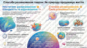 § 36. Способи розмноження тварин. Матеріали до уроку