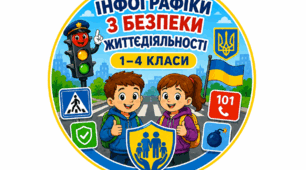 Візуальні пам’ятки з безпеки життєдіяльності (1–4 класи)