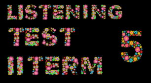 Form 5. Listening Test. II Term.