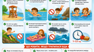 Постер - пам'ятка «Мої безпечні літні канікули.Безпека на воді»