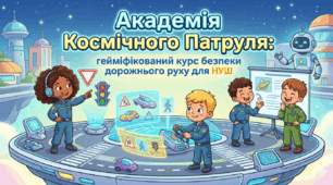 Академія Космічного Патруля: гейміфікований курс безпеки дорожнього руху для НУШ. Презентація+ 3 інфографіки