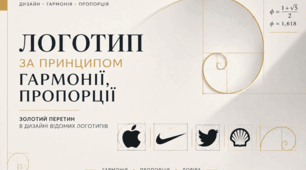 Логотип за принципом гармонії, пропорції. Золотий перетин в дизайні відомих логотипів. 6 клас