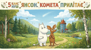5 клас НУШ Туве Янсон повість - казка "Комета прилітає"