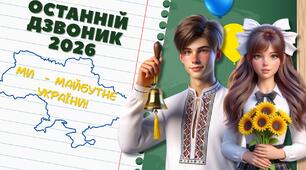 Презентація до Останнього дзвоника 2026 "Ми - майбутнє України", конспект
