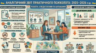 Аналітичний звіт практичного психолога 2025–2026.